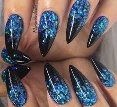 Casual nail for any outfit!!! Stunning Blue Nail Designs For A Bold And Beautiful Look