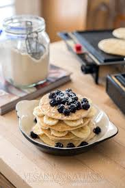 2 cups pancake mix 1 cup water 1 egg 2 tablespoons oil (for waffles, use 3 tablespoons) beat smooth with a wire whisk well, we ran out of pancake mix and i came upon this recipe. Classic Pancake Biscuit Mix Vegan Yack Attack