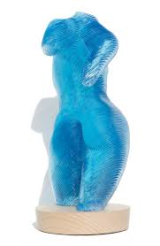 Life drawing ( olivier duhamel ). Roxie The Topology Of The Torso Blue N 2 20 Sculpture Olivier Duhamel