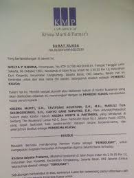 Yang bertanda tangan di bawah ini menerangkan dengan sesungguhnya bahwa: Hapus Foto Suami Beredar Surat Kuasa Gugatan Cerai Shezy Idris