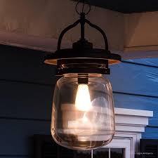 Shop Luxury Industial Outdoor Pendant Light 21 5 H X 11 W With Farmhouse Style Estate Bronze Finish By Urban Ambiance On Sale Overstock 27193380