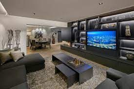 moderne woonkamer met luxe meubels binnenhuisarchitect woonkamer tv wonen