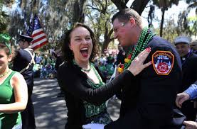 Originally a sedate, religious holiday, the st. St Patrick S Day Savannah Georgia Hotel On Parade Route