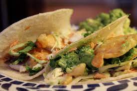 Mix the flour, salt and pepper together in a medium bowl. Buttermilk Battered Fish Tacos With Chipotle Slaw Channeling Contessa
