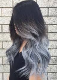 Gri Silver Hair Styles Grey Hair Color Silver Grey Ombre Hair