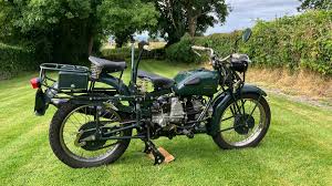 Image result for Green 1952 Motorcycle