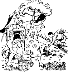 1,000 free black and white clipart in ai, svg, eps or psd. Children Cleaning The Environment Clipart Black And White Novocom Top