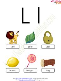 You can do the exercises online or download the worksheet as pdf. Course English Preschool Topic Letter L And L Worksheets