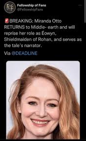 Arwen, Galadriel, Eowyn, Gandalf & goofy appearance by Captain Jack 🙄  🥰❤️🥰