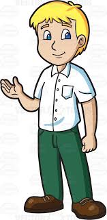 A Blonde Male High School Student In Uniform High School Students School Coloring Pages School