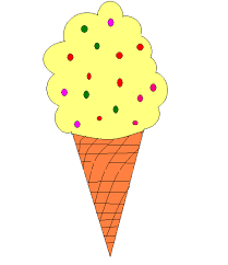 Next, make a line on the top of the v shape that is slightly longer than the top of the v. How To Draw An Ice Cream Cone
