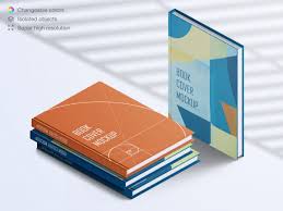 Realistic High Angle Book Hardcover And Stack Of Books With Shadow Overlay Mockup In 2020 Book Cover Mockup Minimalist Book Minimal Book