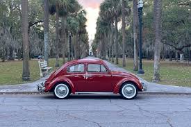 Image result for Poppy Red 1954 Beetle
