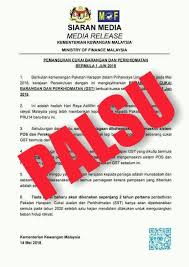 Malaysia effectively abolished the jury system on 1st january 1995. The Viral Statement Claiming Gst Will Be Abolished In June Is Fake