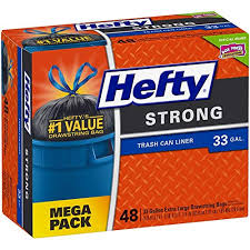 Find out if the program is available in your area. Hefty Strong Large Trash Bags 33 Gallon Can Liner 48 Count 9 55