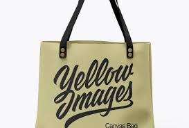 Download Free Canvas Bag Mockup Front View In Free Mockups On Yellow Images Object Mockups Bag Mockup Free Canvas Design Mockup Free