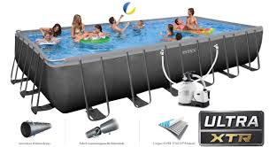 Intex Ultra Xtr Frame Pool 732x366x132 Salzwasser 26368 Ultra Frame Pools Stahlrohrbecken Hersteller Intex Pools Pool Gigant De Bestway Und Intex Pools Von Deutschlands Pooldiscounter