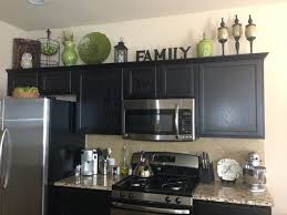 home decorating ideas above kitchen
