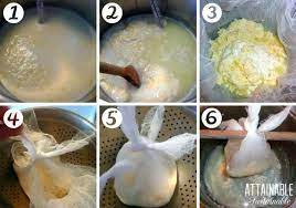 Making Ricotta Cheese Is Easy With Only Three Ingredients This Recipe For Homemade Ricotta Cheese Is S Homemade Ricotta Cheese Recipe Ricotta Homemade Cheese