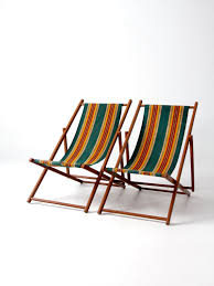 Reserve Vintage Deck Chairs Stripe Beach Folding Chair Deck Chairs Folding Chair Striped Chair