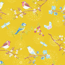 Early Bird Yellow 30386014 Eijffinger Maerker Tapeter Blomstret Tapet Pip Studio