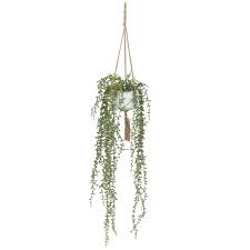 Plante Artificielle Suspendue Pot En Ciment Sur Maisons Du Monde Piochez Parmi Nos Meubles Et Objets Deco Et Fait Plantes Artificielles Maison Du Monde Plante