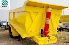 China High Quality Tipper Trailer U Shaped Body Tipping Dump Trailer 3/4  Axle 30/35/40 Cbm Rear Tipper 45cbm 80 Tons Transport Dump Truck Trailers  for ...