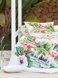 Irisette Bettwasche Mit Tropischem Flair Irisette Bettwasche Mako Satin Bettwasche Bettwasche