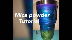 In this article i will talk my experience with a water based acrylic. How To Make A Mica Powder Epoxy Tumbler Tutorial Youtube