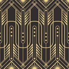 Black Gold Abstract Art Deco Wallpaper Pattern Art Deco Pattern Art Deco Wallpaper 1920s Art Deco