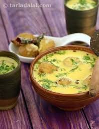 Punjabi Pakoda Kadhi Recipe Punjabi Pakora Kadhi Punjabi Kadhi Recipe Recipe Recipes Curry Recipes Indian Food Recipes Vegetarian