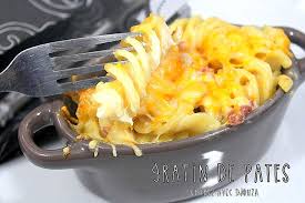Gratin De Pates Aux Lardons Recette Cremeuse Au Four Recette Gratin De Pates Lardons Recette Gratin De Pates Pates Lardons