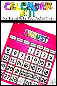 Calendar Kit For Target Calendar Pocket Chart Teachers Pay