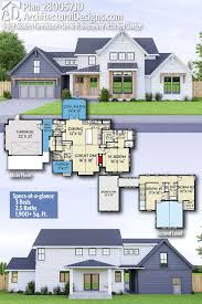 Plan 280057jwd 3 Bed Modern Farmhouse Plan With Breezeway Attached Garage In 2020 Modern Farmhouse Plans Farmhouse Plans Farmhouse Floor Plans
