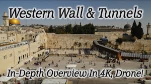 Western wall, also called the wailing wall, in the old city of jerusalem, a place of prayer and pilgrimage sacred to the jewish people. Western Wall Western Tunnels Overview Tour Kotel Jerusalem Holiest Site In Judaism Wailing Wall Youtube