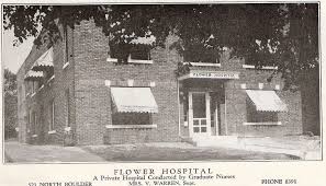 Flower Hospital 1927 Tulsa Oklahoma Memorial Park Tulsa