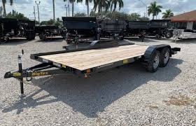 Open car trailers for sale at rpm trailer sales. Open Car Hauler All American Trailer Company