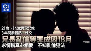 同母異父兄妹發展出不倫戀兄認3項亂倫稱是真心相愛囚18個月｜01新聞｜同母異父｜兄妹｜不倫之戀｜親熱｜亂倫- YouTube