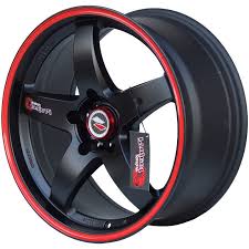 Black And Red Wheels 18 Inch Lenso D1r Matt Black Red Pin Stripe Alloy Wheels With Stunning Look For 4 Studd Wheels In Matt Black Red Pin Str Alloy Wheel Custom Wheels Cars Rims For Cars