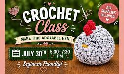 Adult Beginner Crochet: Hen