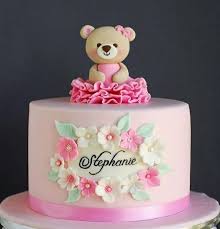 Baby Boy 1st Birthday Cake Cartoon Images Tastymolds On Instagram Credit Atelie Casa Da Torta Beautifulcakes Bi Girl Shower Cake Baby Shower Cakes Girl Fondant Cakes Birthday