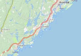 During summer, grimstad plays host to the norwegian short film festival, which attracts film enthusiasts. Michelin Landkarte Grimstad Stadtplan Grimstad Viamichelin