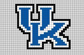 University Of Kentucky Pixel Art Pixel Art Plastic Canvas Box Patterns University Of Kentucky