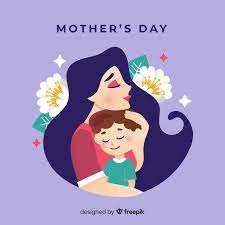 Find vectors of mothers day. Happy Mother S Day Mothers Day Cartoon Mother And Child Drawing Happy Mothers