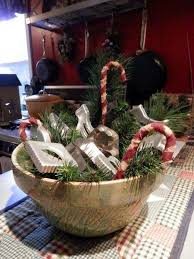 Wooden Bowls Primitive Christmas Decorating Christmas Centerpieces Prim Christmas