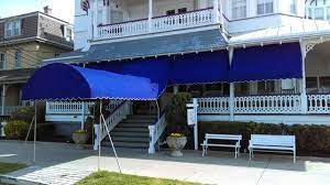 Canopy And Awning Installation By Bill S Canvas Shop In Cape May Nj Awning Installation Awning Canopy