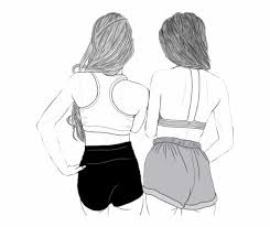 Super leuk en makkelijk om te maken! Tumblr Girl Drawing Best Friends Novocom Top