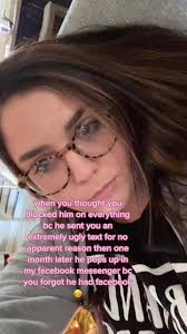 we became friends again but he ended up unadding me again so this time i  didnt forget about facebook 😆 duetting this when he finds a way to text me  again.