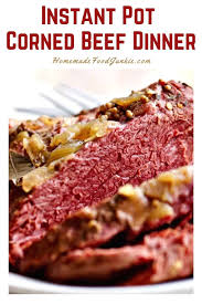 Part of the strong flavor does come from the salt already added to the corned beef. Intense Instant Pot Corned Beef Recipe Homemade Food Junkie