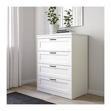 Songesand 4 Drawer Chest White 32 1 4x41 Ikea Bedroom Chest Of Drawers White Chests Chest Of Drawers